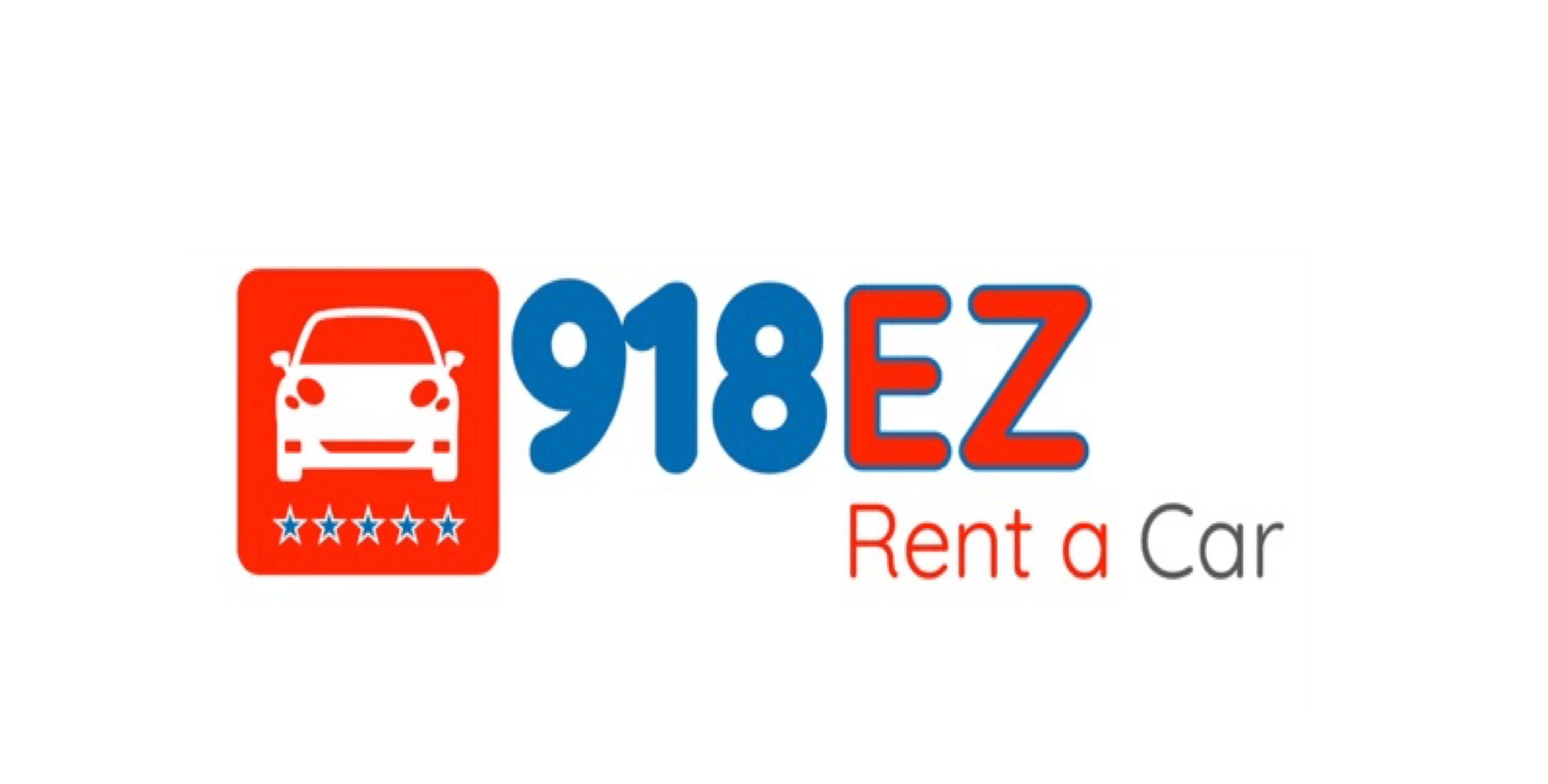 918EZ Rent a Car logo using RentGuruz platform 